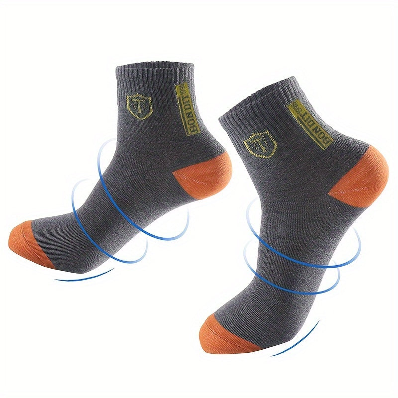 6pcs LIJIE Men's Breathable Crew Socks