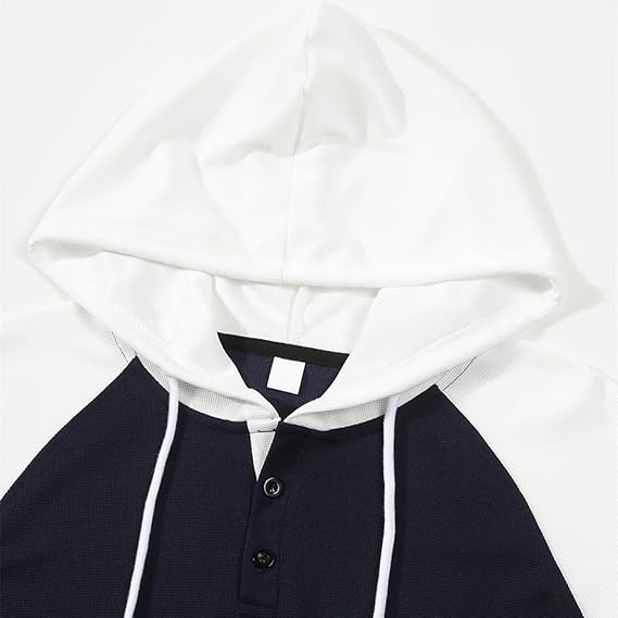 Men's 2024 Cotton Hoodie — Long Sleeve, Quick-Dry, Loose Fit, Casual Workout Pullover