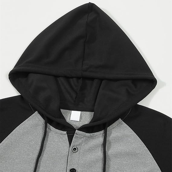 Men's 2024 Cotton Hoodie — Long Sleeve, Quick-Dry, Loose Fit, Casual Workout Pullover