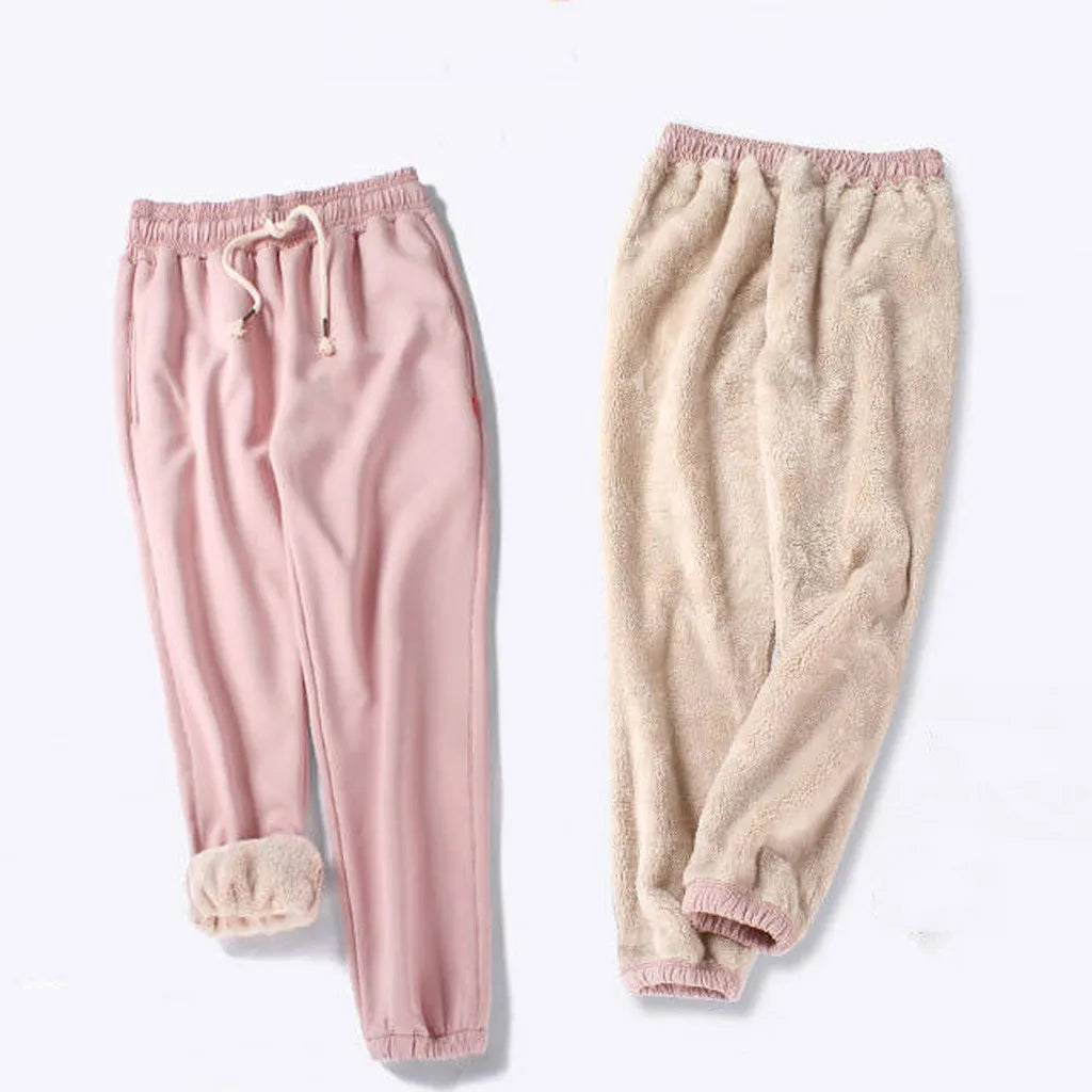 Women’s Winter Fleece Leggings – Thick, Warm, Plus Size Casual Pants