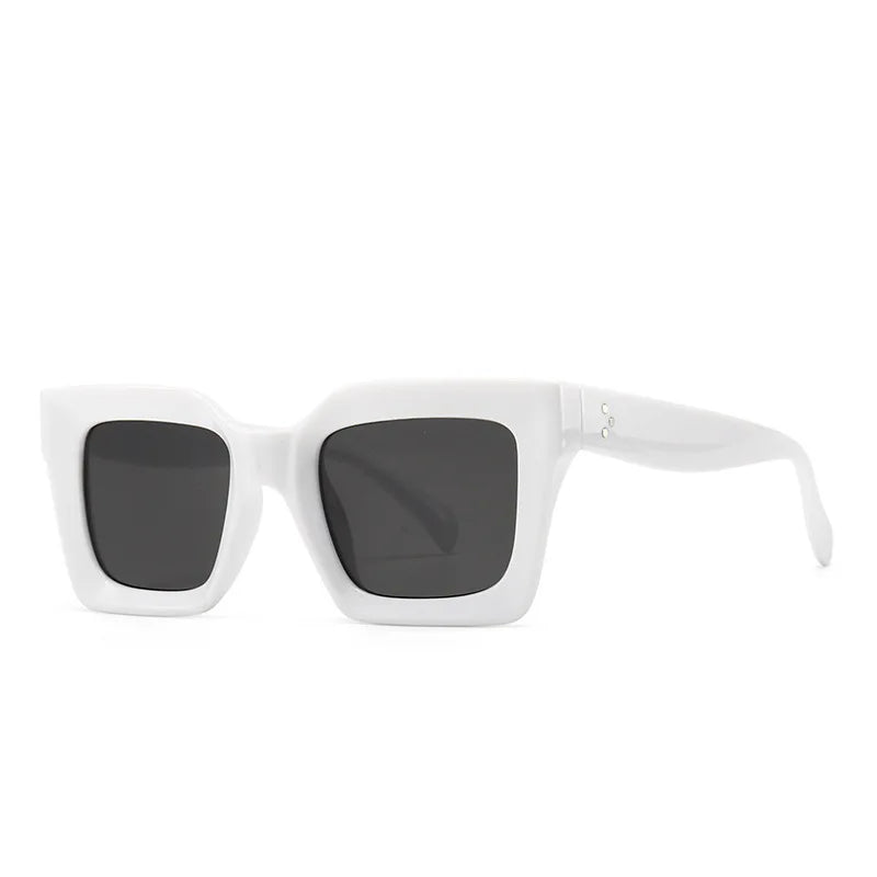 Fashion Vintage Square Sunglasses – UV400, Oversized, Unisex, Designer-Inspired