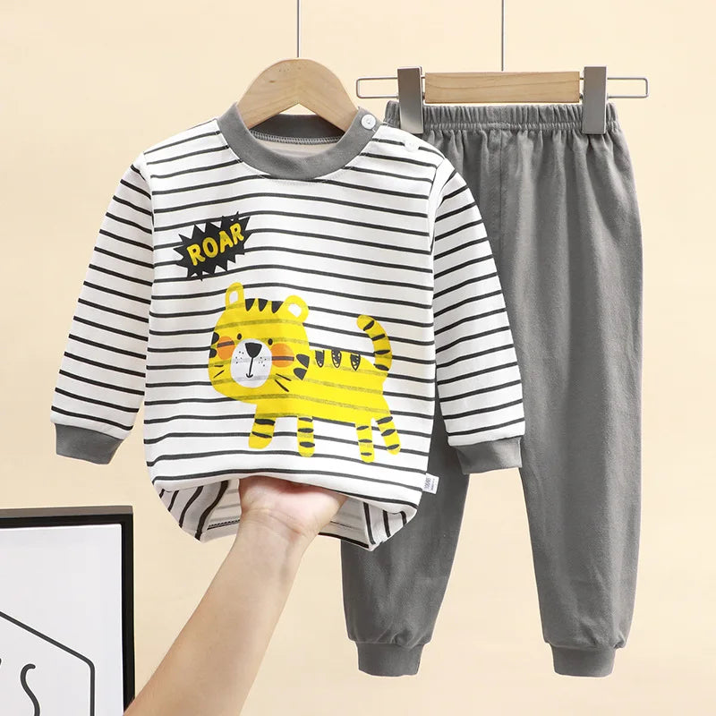 Baby Pajama Set – Pure Cotton, Comfortable Home Outfit