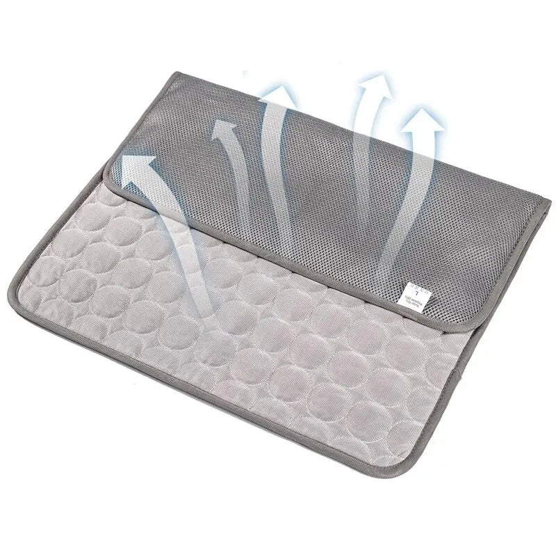 Pet Cooling Mat – Summer Ice Pad for Cats & Small Dogs, Durable Sofa & Bed Sleeping Blanket
