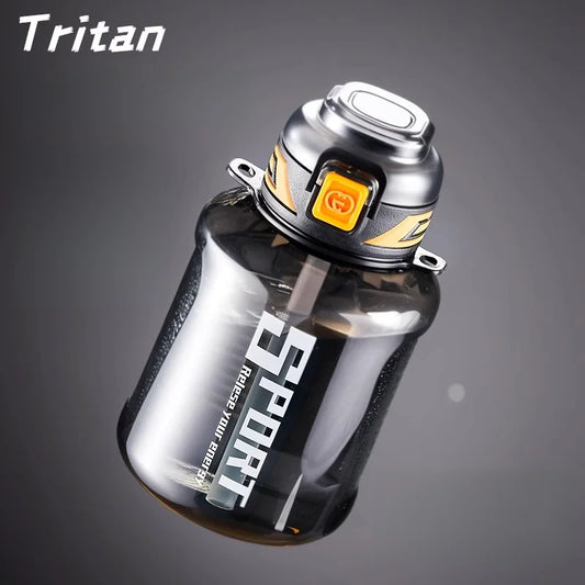 GIANXI Large Sport Water Bottle – Leak-Proof, Dual-Drink, Portable Outdoor Cup