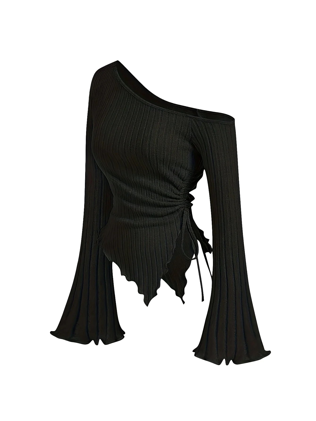 Women’s Slim-Fit Off-Shoulder Street Style Top