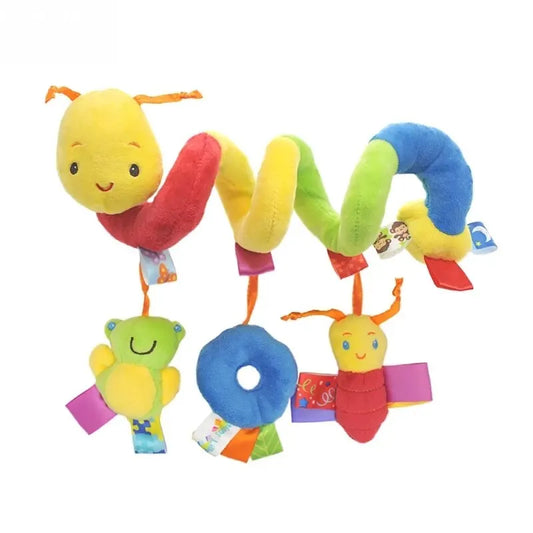 Cute Spiral Hanging Baby Toy – Crib, Stroller & Car Seat Rattle