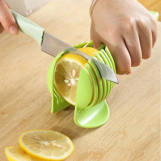 1PC Green Handheld Fruit & Vegetable Slicer
