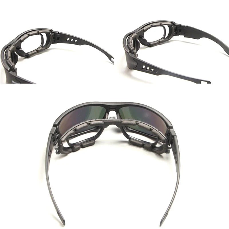 C6 Tactical Polarized Glasses – Windproof Outdoor Goggles