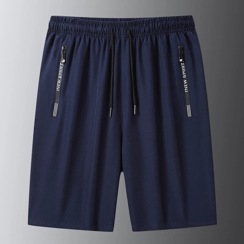 Men’s Summer Sports Shorts – Casual Running, Gym & Training Bottoms (Black/Gray)
