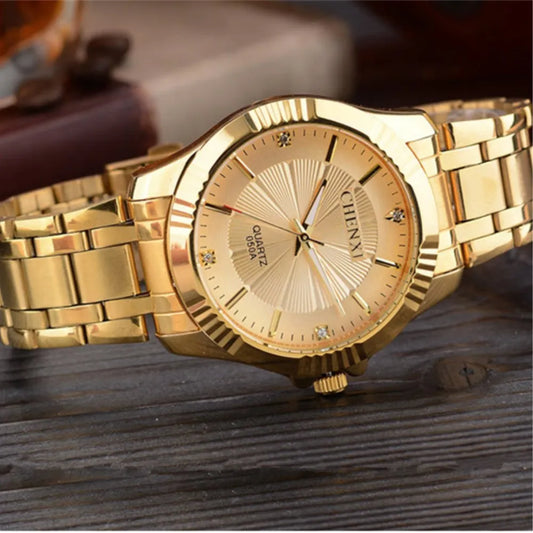 Women's Gold Quartz -Chenxi Watch