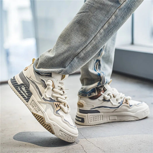 Men's Fashion Sneakers – New Autumn Design, Soft Sole, Comfortable Running Shoes