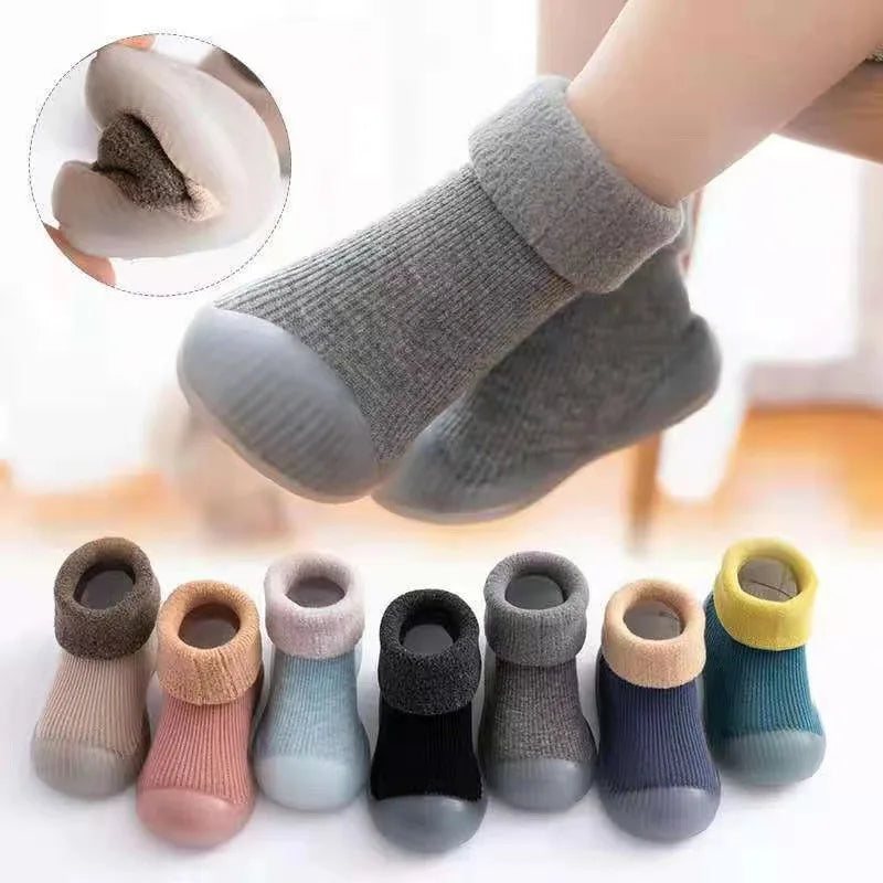 Warm Winter Baby Shoes — 0–4Y First Walkers for Boys & Girls, Infant/Toddler Prewalkers