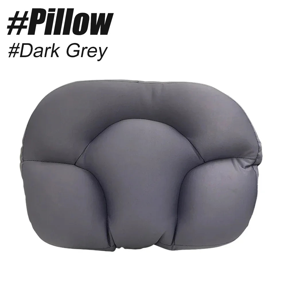 Egg-Shaped Memory Foam Neck Pillow – Soft Orthopedic Butterfly Cushion