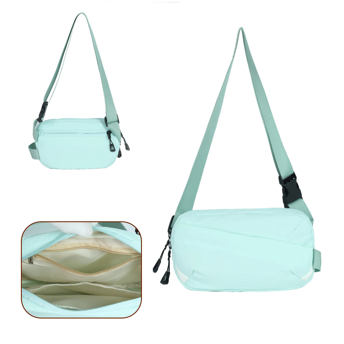 2025 Women’s Mini Crossbody Phone Bag – Small Shoulder Chest Bag for Travel, Sports & Daily Use
