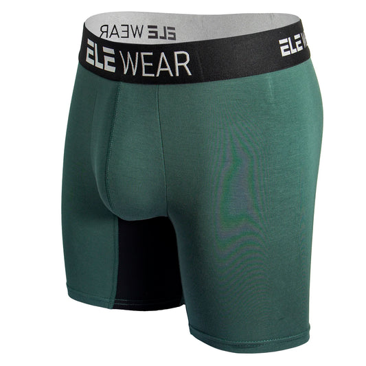 Men’s Bamboo Boxer Briefs – Moisture-Wicking & Sporty Fit