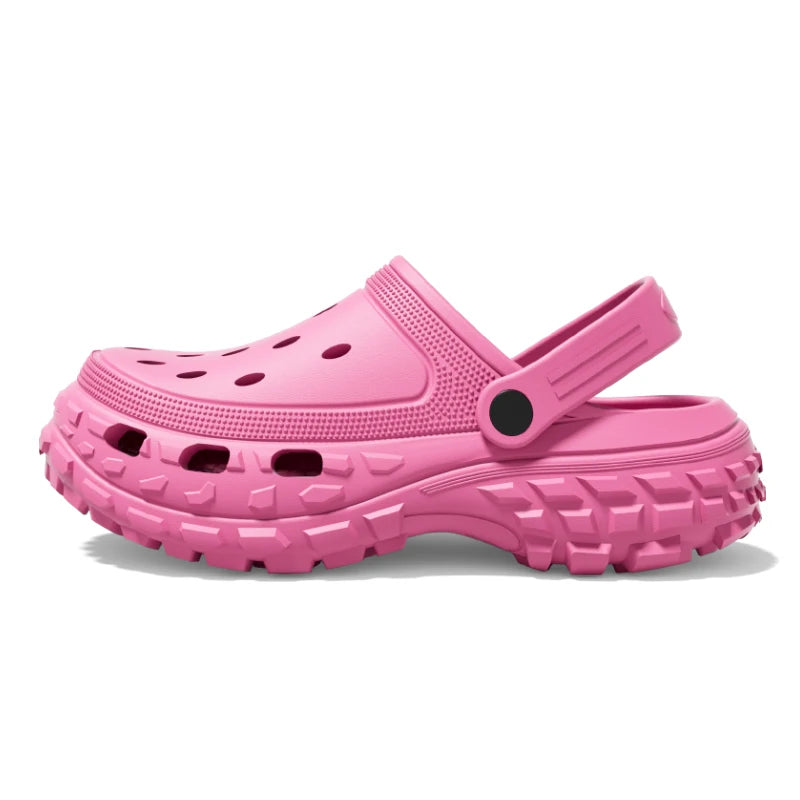 Women’s Platform Sandals – 2024 Summer Closed Toe, Non-Slip & Lightweight