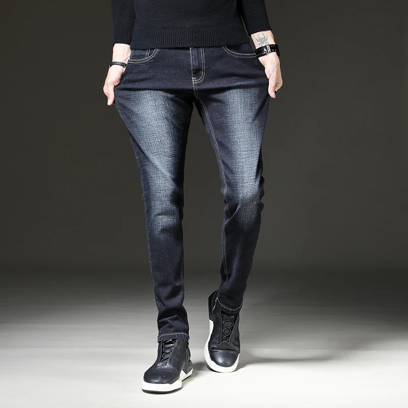 2024 Men's Korean Style Straight Leg Jeans