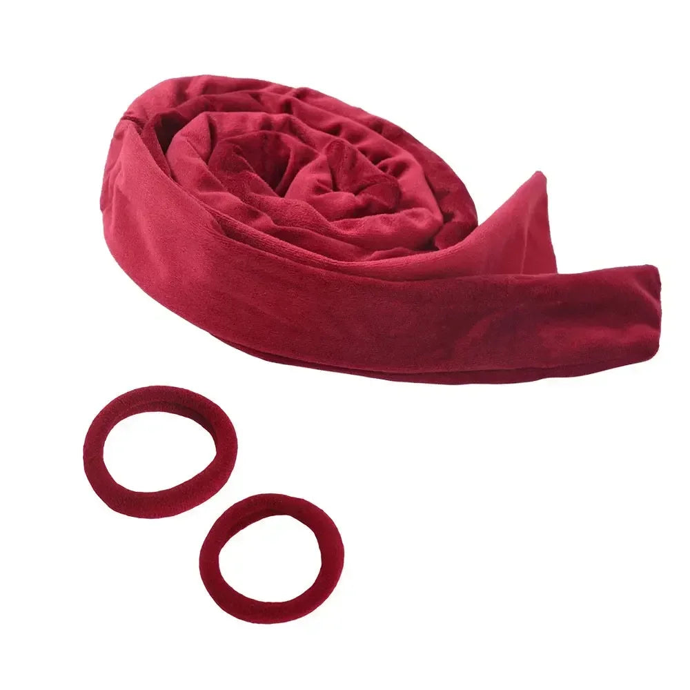 Heatless Curling Rod Headband – Soft, No-Heat Hair Rollers for Sleeping Curls