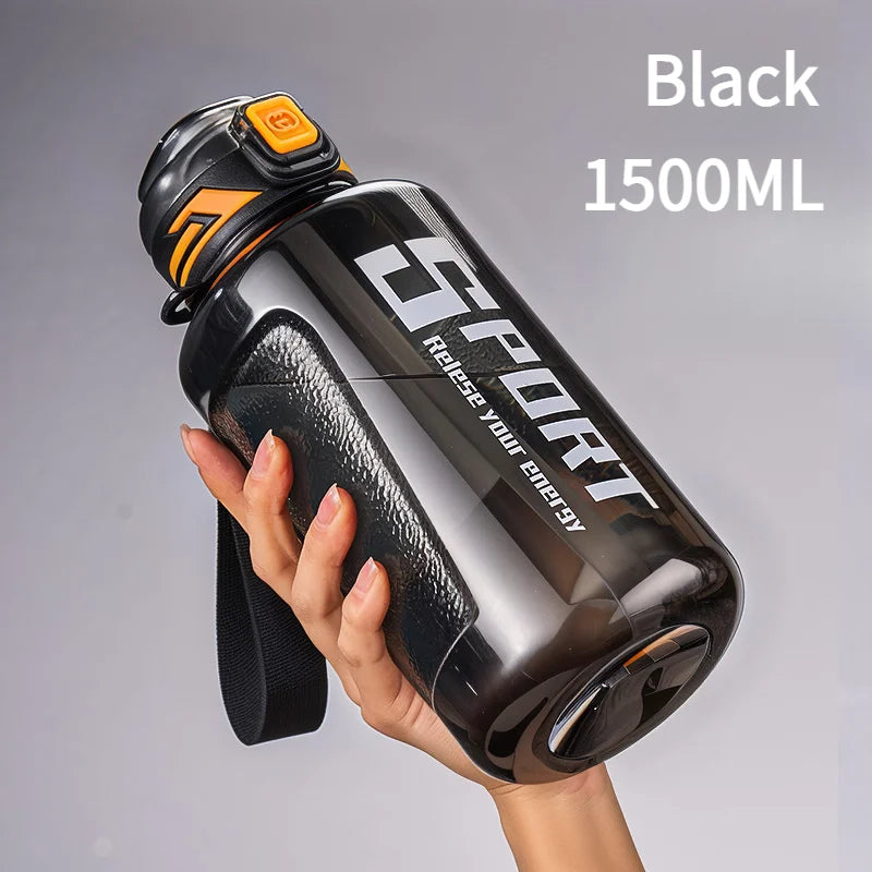 GIANXI Large Sport Water Bottle – Leak-Proof, Dual-Drink, Portable Outdoor Cup