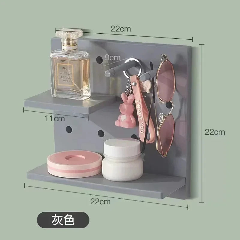 Wall Storage Rack – Hanging Shelves for Home, Kitchen & Bedroom Decor