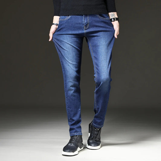 2024 Men's Korean Style Straight Leg Jeans