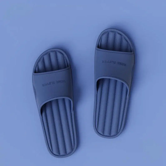 Men’s Summer Indoor Slippers – Soft, Non-Slip Bathroom & Home Shoes for Men and Couples