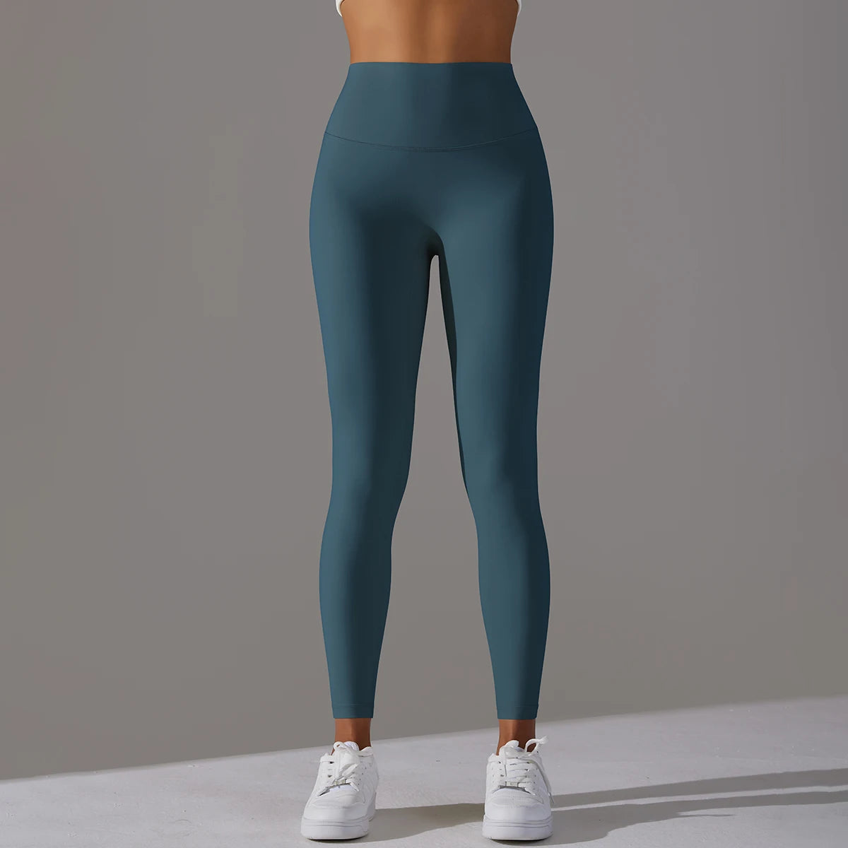 Women’s Yoga Leggings High Waist Fitness Pants – Breathable Running, Cycling & Gym Workout Sportswear