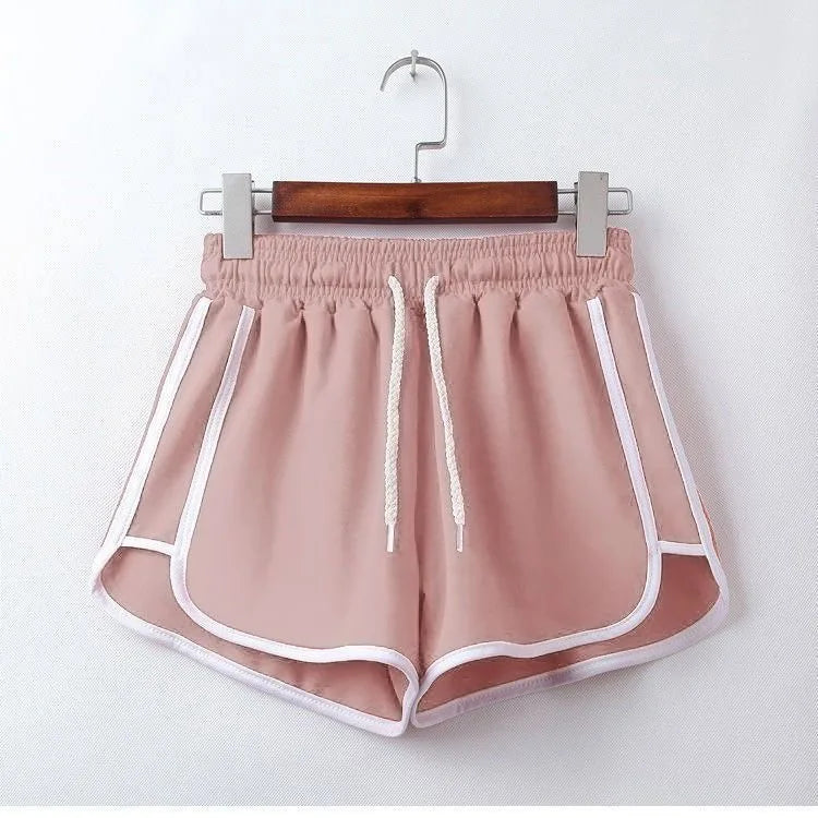Women's Summer Yoga Shorts – Mid-Waist, Loose, Breathable, Wide-Leg Gym Pants