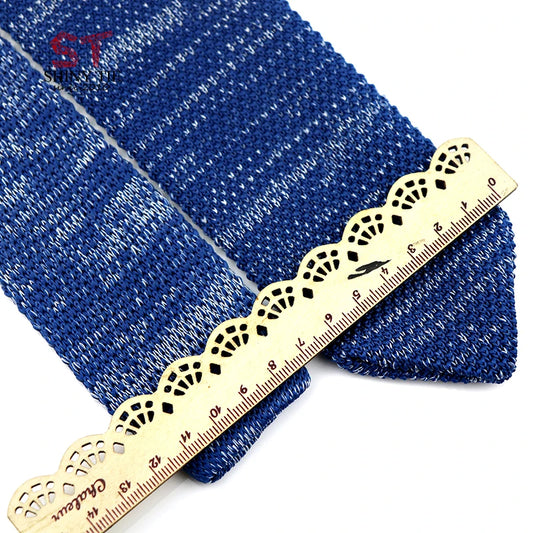 Fashion Knitted Ties for Men & Women – Casual Solid/Striped Narrow Necktie for Business, Wedding, and Daily Wear