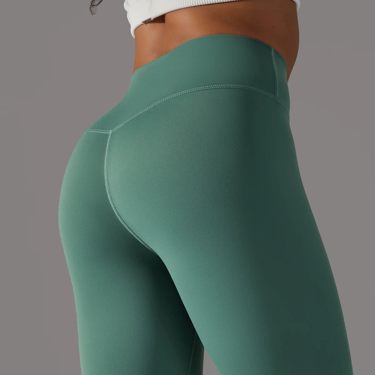 Women’s Yoga Leggings High Waist Fitness Pants – Breathable Running, Cycling & Gym Workout Sportswear