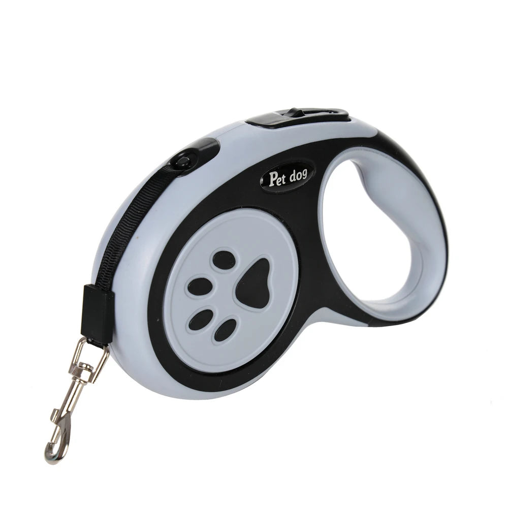 Retractable Dog Leash – 3m/5m Strong Nylon for Small to Large Dogs