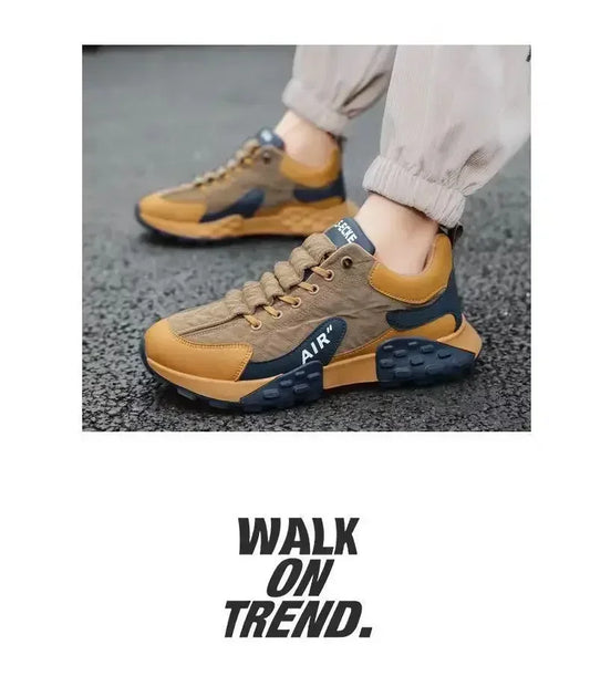 Men’s Platform Sneakers – 2024 Casual Vulcanized Running Shoes