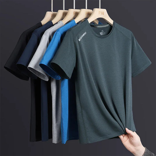 Summer Men's Sportswear Quick dry T-Shirt – Minimal Style