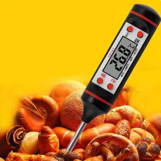 Digital Kitchen Food Thermometer – Probe for Baking, Liquids & Grilling