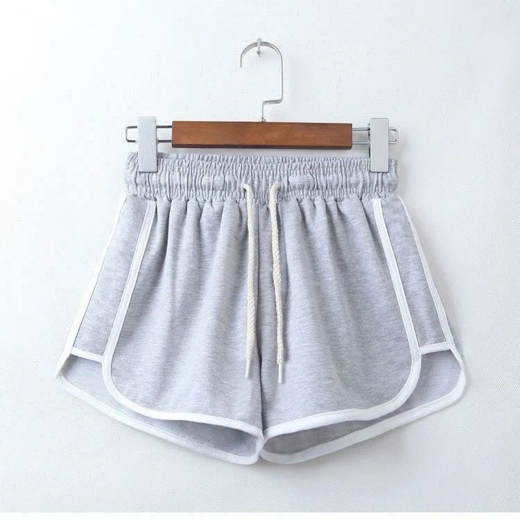 Women's Summer Yoga Shorts – Mid-Waist, Loose, Breathable, Wide-Leg Gym Pants