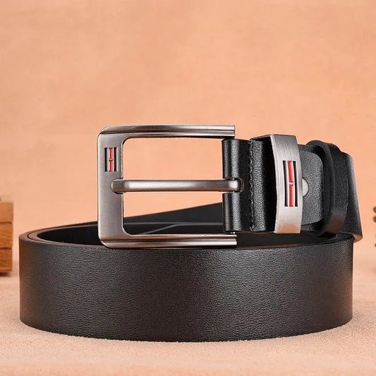 Men's Genuine Leather Belt – Cowskin, Casual & Business, 2024 Fashion