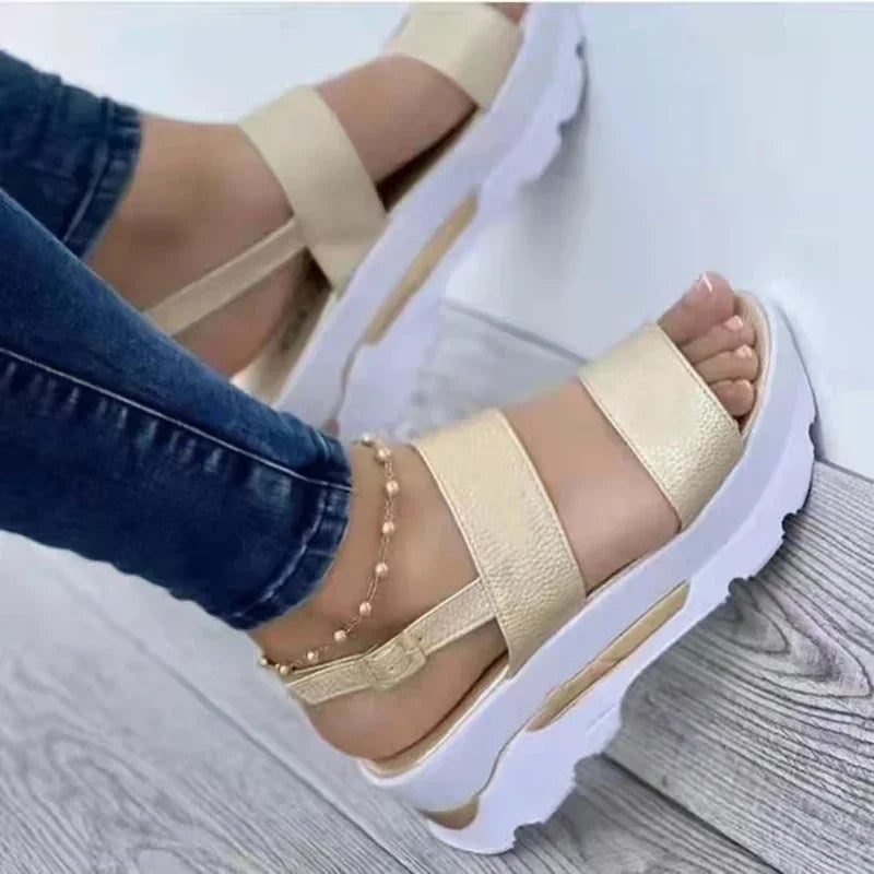 Women's Summer Wedge Sandals – Lightweight, Stylish & Comfortable