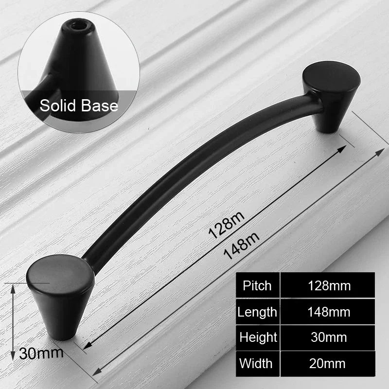 Black Cabinet Handles & Knobs – Modern Drawer Pulls, Cupboard & Kitchen Furniture Hardware