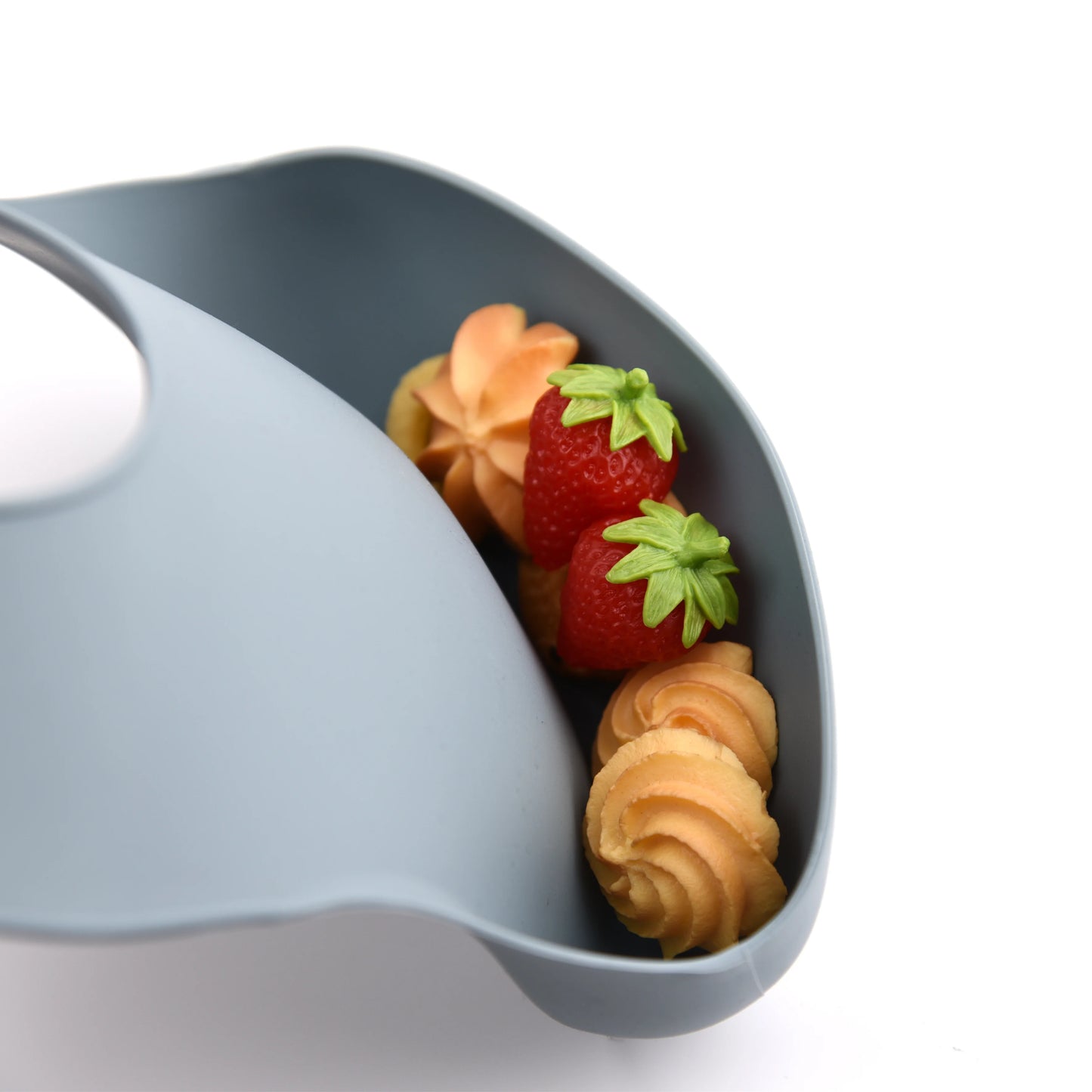 High Quality Food Grade Soft Waterproof Silicone Baby Bib With Food Catcher