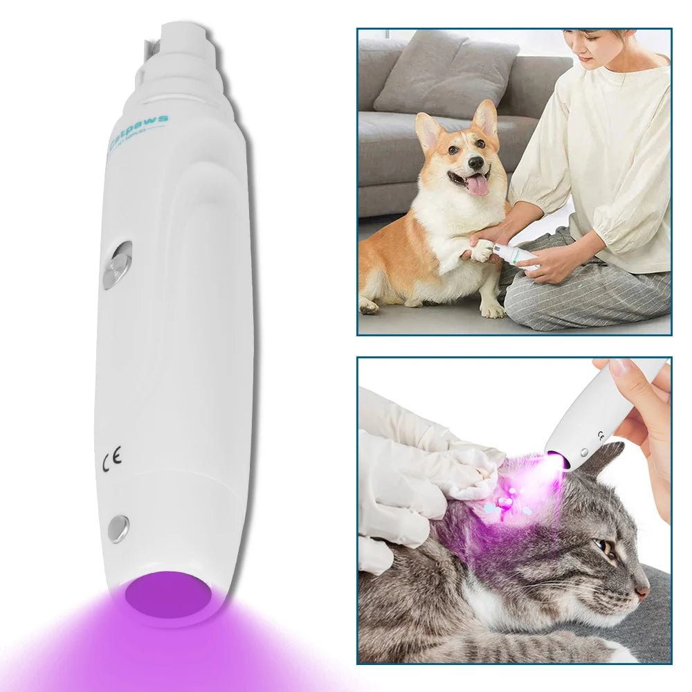 USB Rechargeable Quiet Electric Pet Nail Grinder & Trimmer