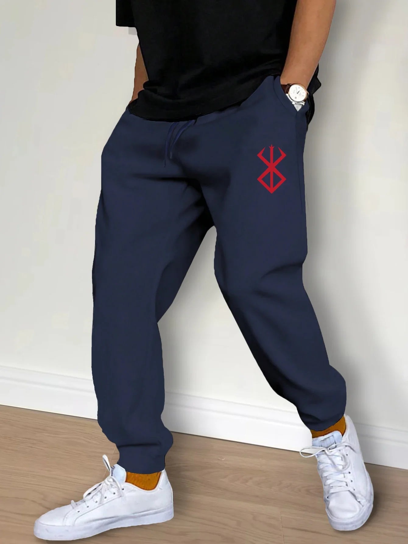 Men's Casual Joggers – Drawstring, Fitness, Streetwear.