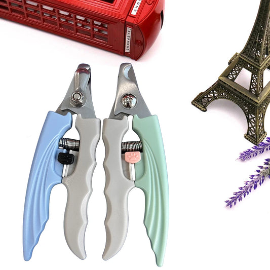 Professional Pet Nail Clipper with Safety Guard – Stainless Steel for Cats & Dogs