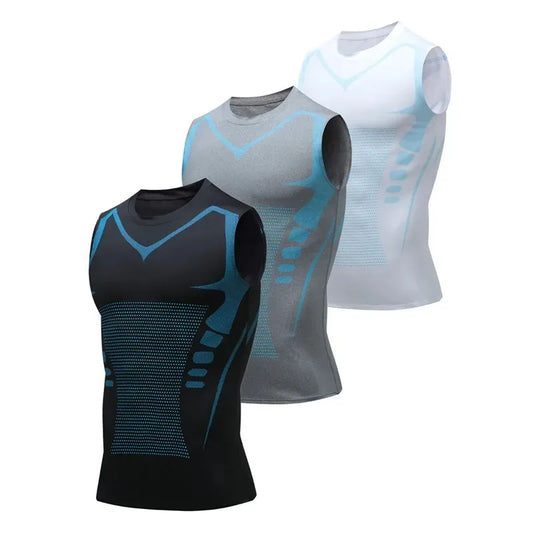 Men's Quick-Dry Compression Tank Top – Fitness, Basketball, Running