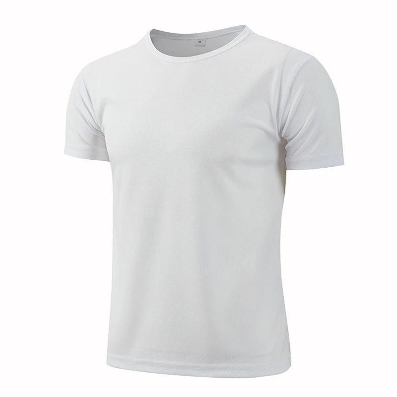 Men's Quick-Dry Sports T-Shirt — Breathable Gym & Running Tee