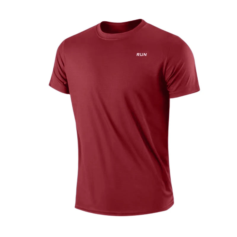 Men's Quick-Dry Gym T-Shirt – Lightweight, Moisture-Wicking, Short Sleeve