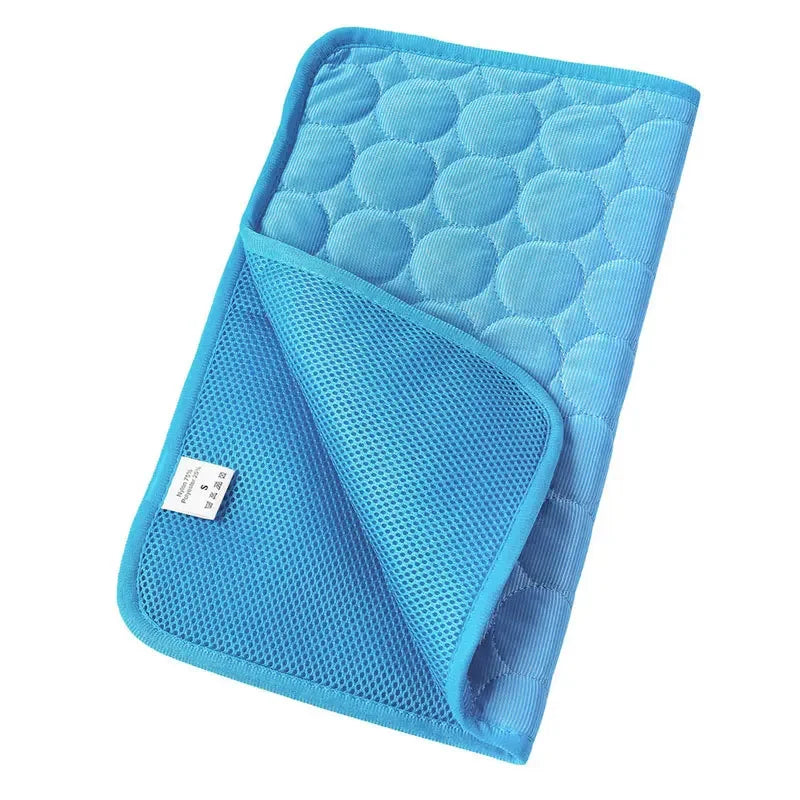 Cooling Pet Mat – XL Summer Bed for Dogs & Cats, Durable Ice Pad