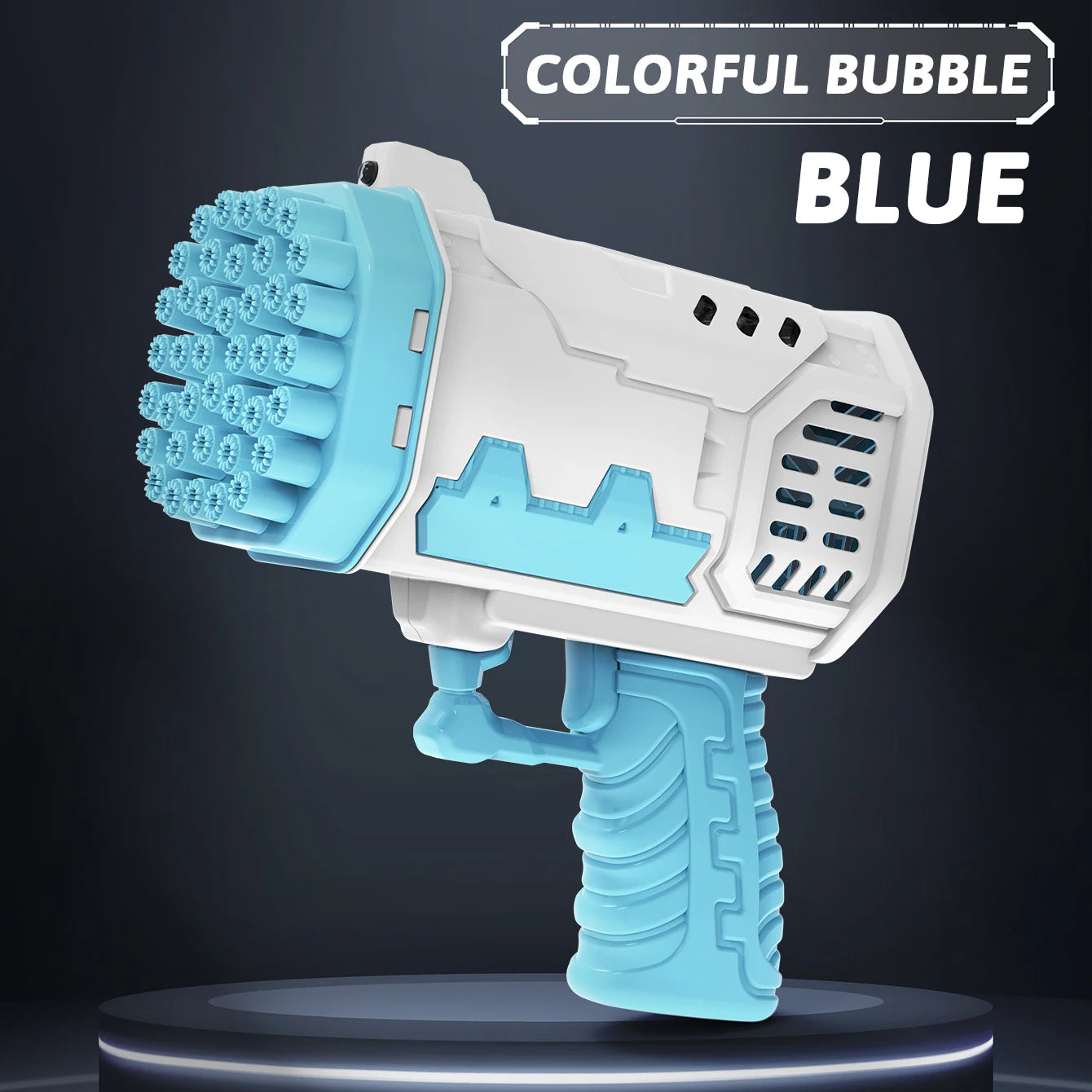 Kids' 40-Hole Bubble Machine – Outdoor Toy, No Battery