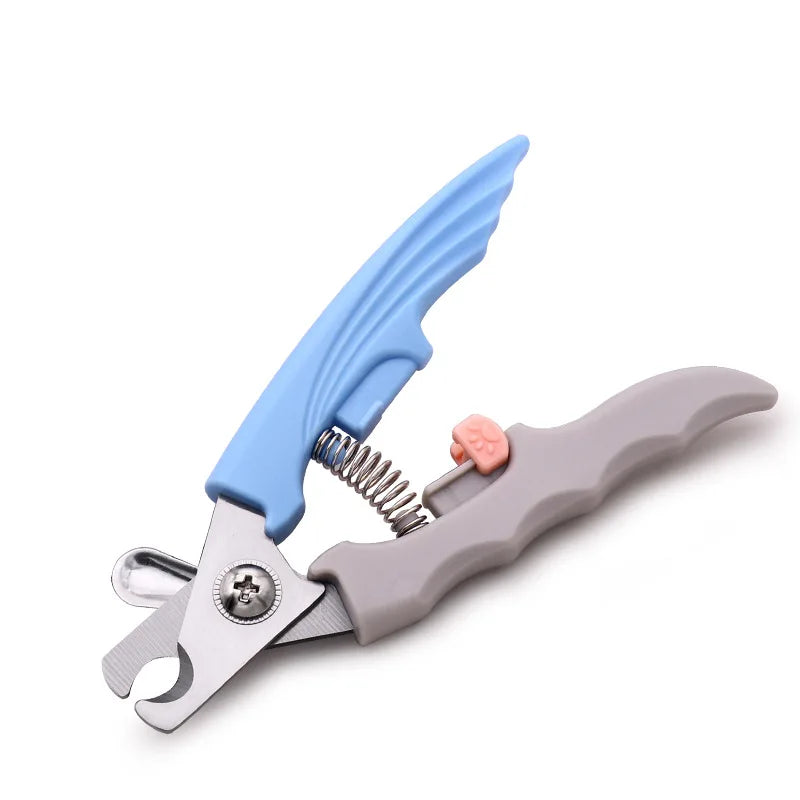 Professional Pet Nail Clipper with Safety Guard – Stainless Steel for Cats & Dogs