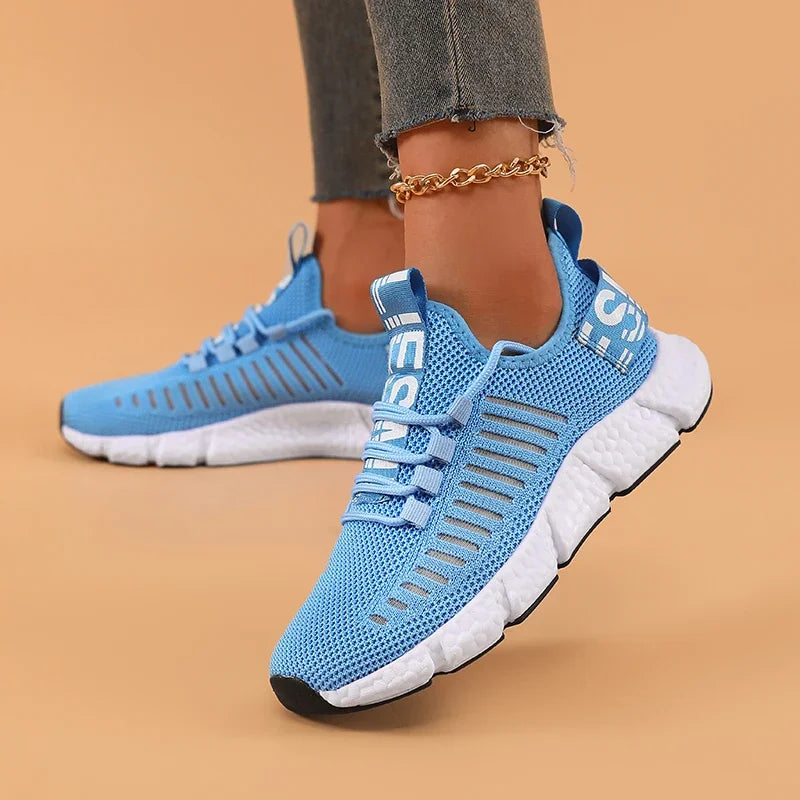 Women’s Casual Sneakers – Lightweight Breathable Running & Walking Sports Shoes 2025