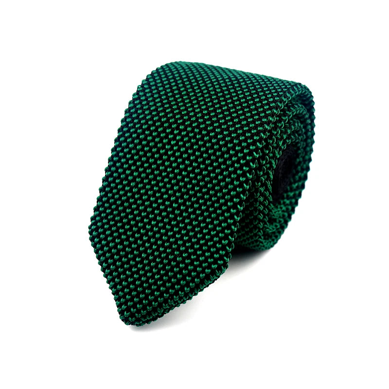 Fashion Knitted Ties for Men & Women – Casual Solid/Striped Narrow Necktie for Business, Wedding, and Daily Wear
